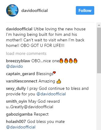 See Photos From The House Davido Is Building For Utibe; The Boy He Promised To Take Care Of For Life!