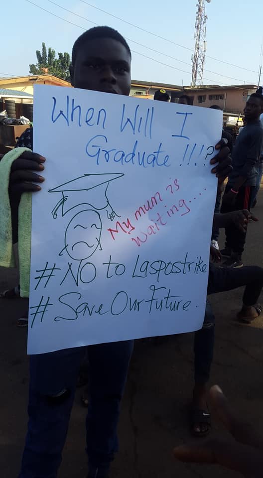 Lagos State Polytechnic Students Allegedly Brutalized By Soldiers During Protest (Photos)