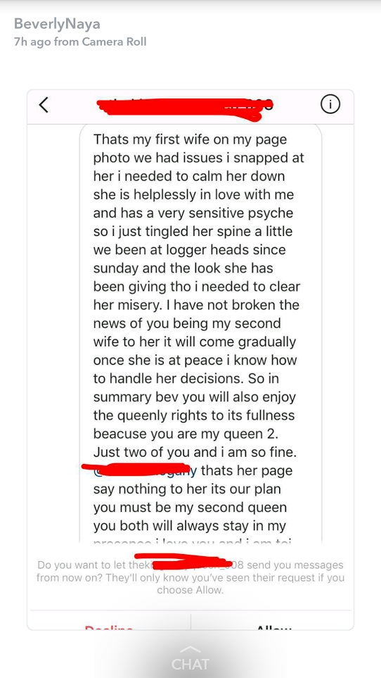 Actress, Beverly Naya Receives Hilarious DM From A Married Man Who Wants To Make Her 'Queen 2' (Photos)