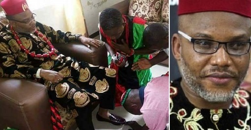 28 year old Biafran claims he was healed immediately he sighted Nnamdi Kanu