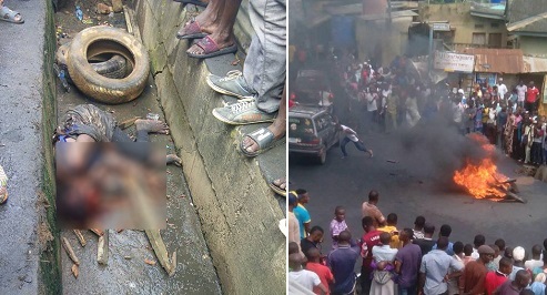IPhone 7, Juju Ring, And Description Of Children To Be Kidnapped Found On Female Kidnapper Burnt To Death In Ikorodu