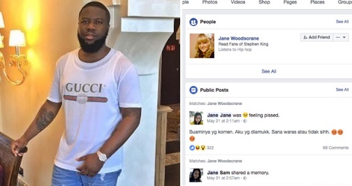 Hushpuppi Exposed: He Has Been Linked To A 'Jane Woodscrane' (Screenshots)