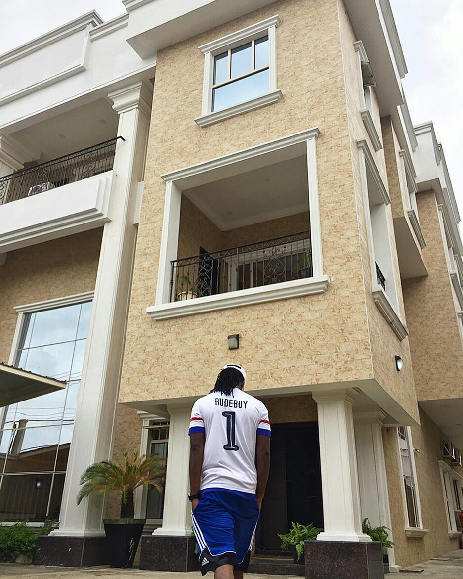 Paul Okoye shows off exterior of his beautiful mansion