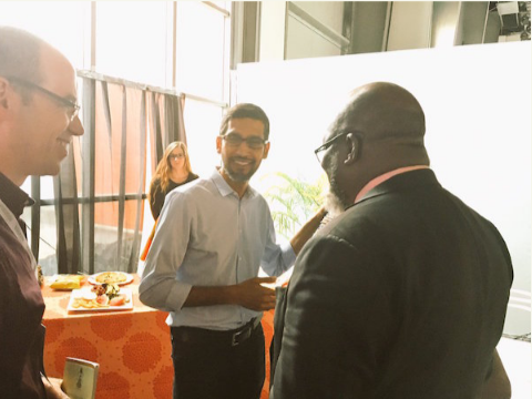 See These Photos Of Google CEO, Sundar Pichai, In Lagos See These Photos Of Google CEO, Sundar Pichai, In Lagos