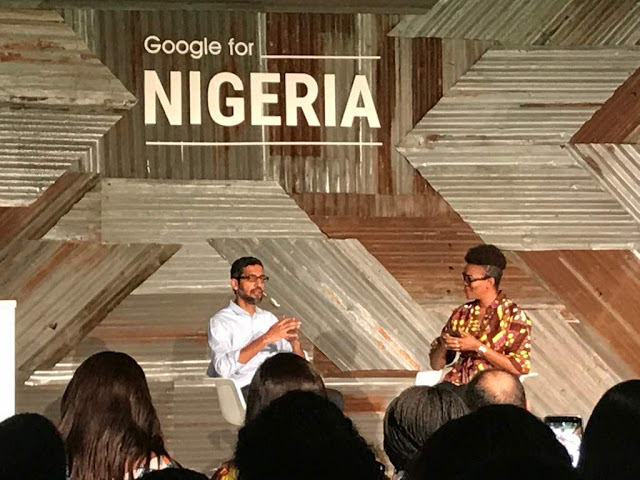 See These Photos Of Google CEO, Sundar Pichai, In Lagos