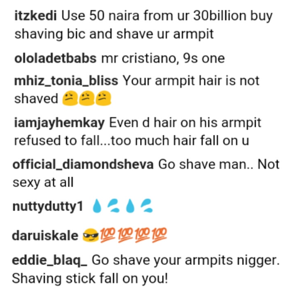 Use 50 Naira From Your 30 Billion To Buy Shaving Stick - Fan Tells Davido