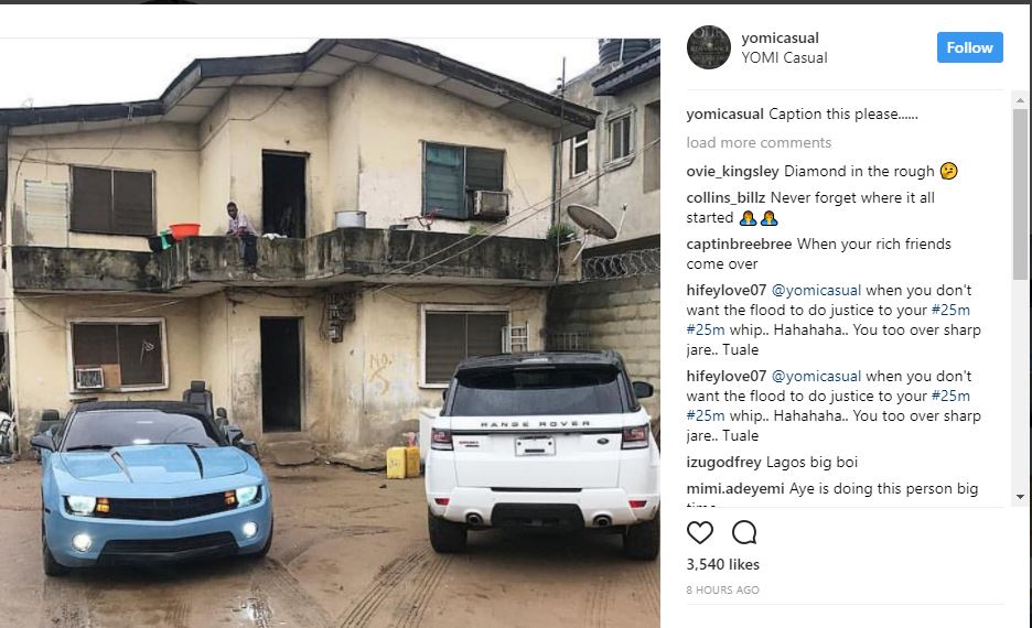 Checkout This Photo Of Exotic Cars Packed In An Outdated House