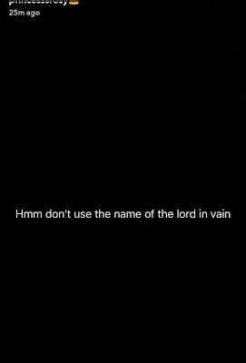 'Don't Use The Name Of The Lord In Vain' - Rosaline Meurer Shades Tonto Dikeh?