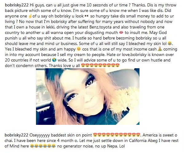 May God Punish You All Who Say Shit About Me' - Bobrisky tell Haters