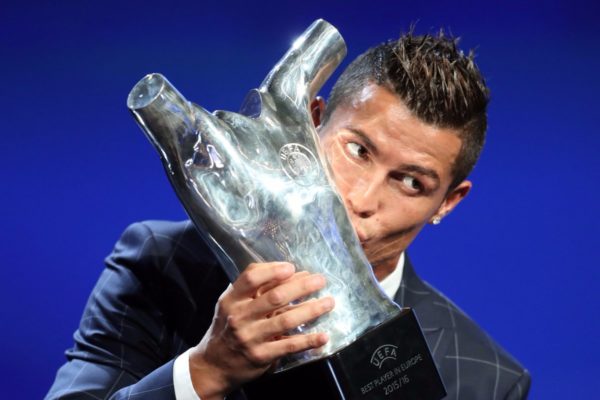 Cristiano Ronaldo Named UEFA Player Of The Season (Photos)