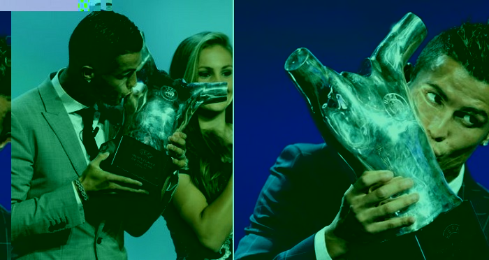 Cristiano Ronaldo Named UEFA Player Of The Season (Photos) Cristiano Ronaldo Named UEFA Player Of The Season (Photos)