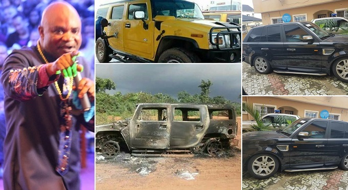 Photos: Bishop gifted range rover after his hummer jeep got burnt