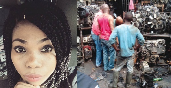Nigerian Lady reveals how she dealt with the mechanics at Ladipo market