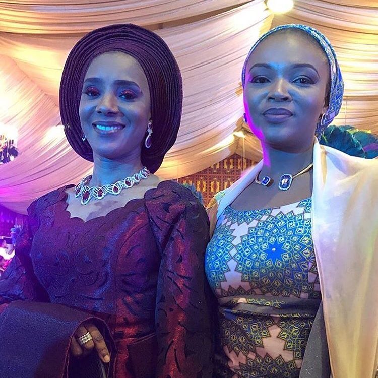 Photos from billionaire daughter, Fatima Dangote's wedding to Jamil Abubakar.