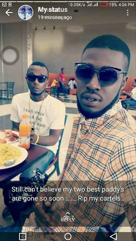 Two handsome Nigerian guys die from drowning after going to swim in river with their friends. (Photos)