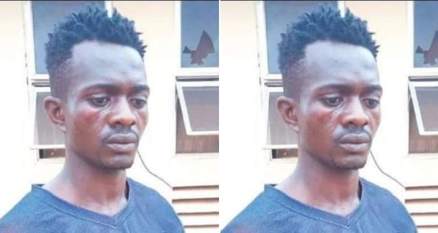 Young man arrested after stabbing his friend to death in Enugu. (Photo)