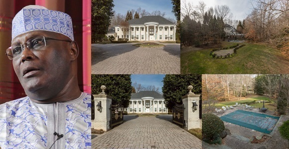 Atiku's Luxurious U.S Mansion Sold for $2.95m (Photos)