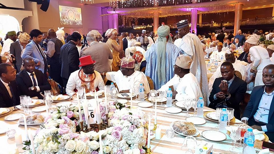 VP Osinbajo, Saraki, Tinubu, Otedola, others at Aliko Dangote's daughter's wedding dinner