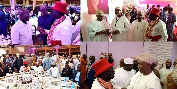 VP Osinbajo, Saraki, Tinubu, Otedola, others at Aliko Dangote's daughter's wedding dinner