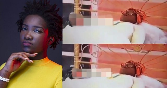 Late Ghanaian singer, Ebony Reigns laid in state ahead of her burial. (Photos/Video)