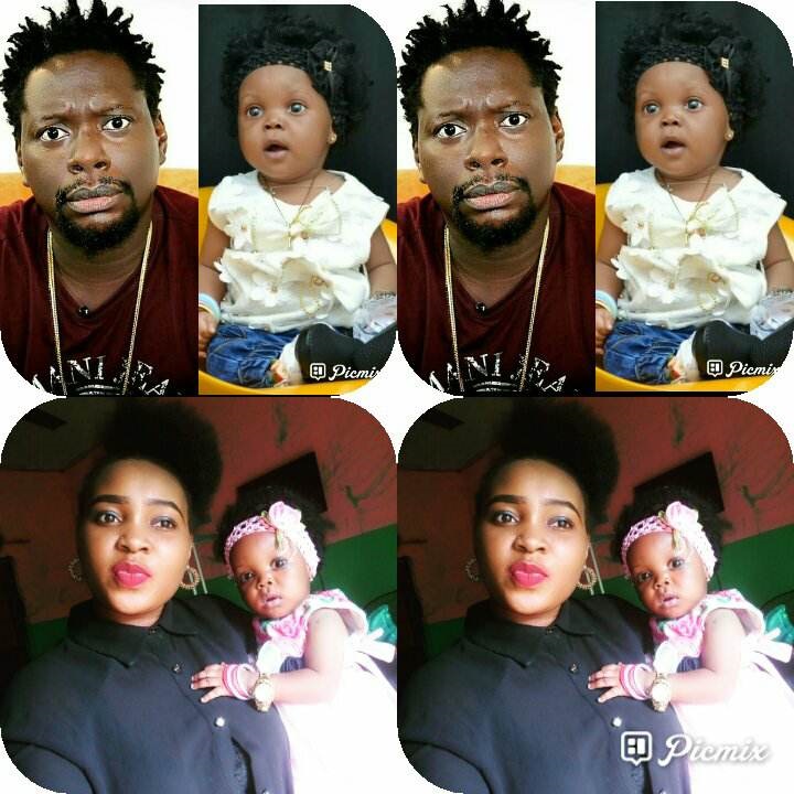 Nigerian lady says Comedian, Klint Da Drunk is the father of her eight months old baby; shares proof.