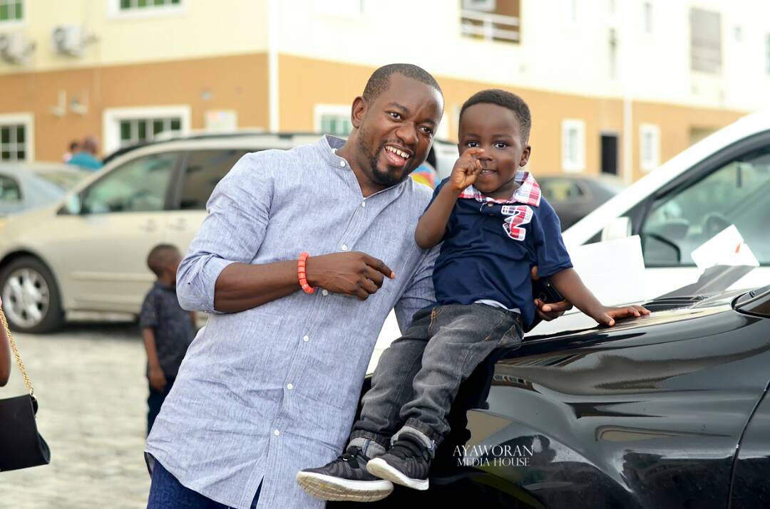 Little Boy who Photobombed a wedding shoot last year December celebrated his 4th birthday in Grand Style