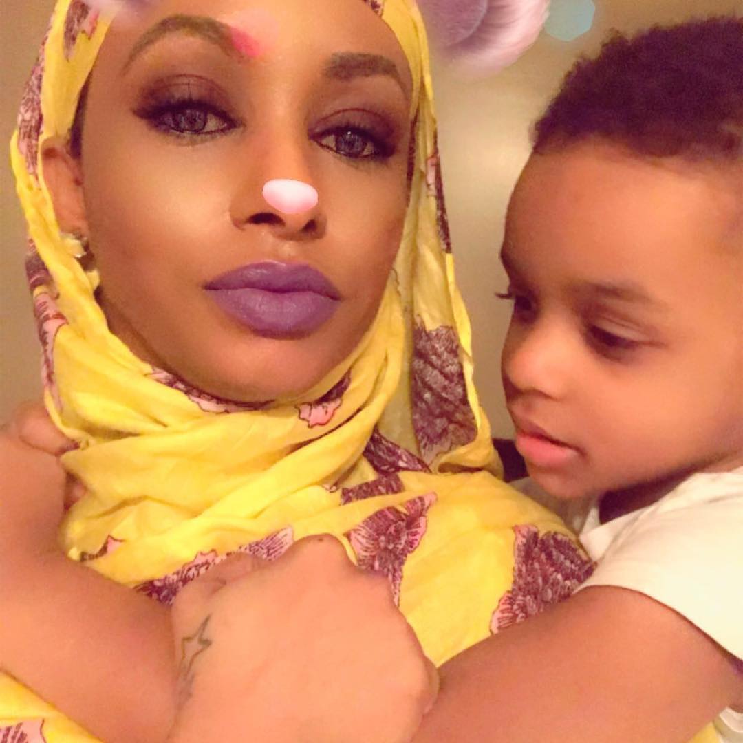 #BBNaija: Teddy A's baby mama showers him with praise; shares more photos with their son.