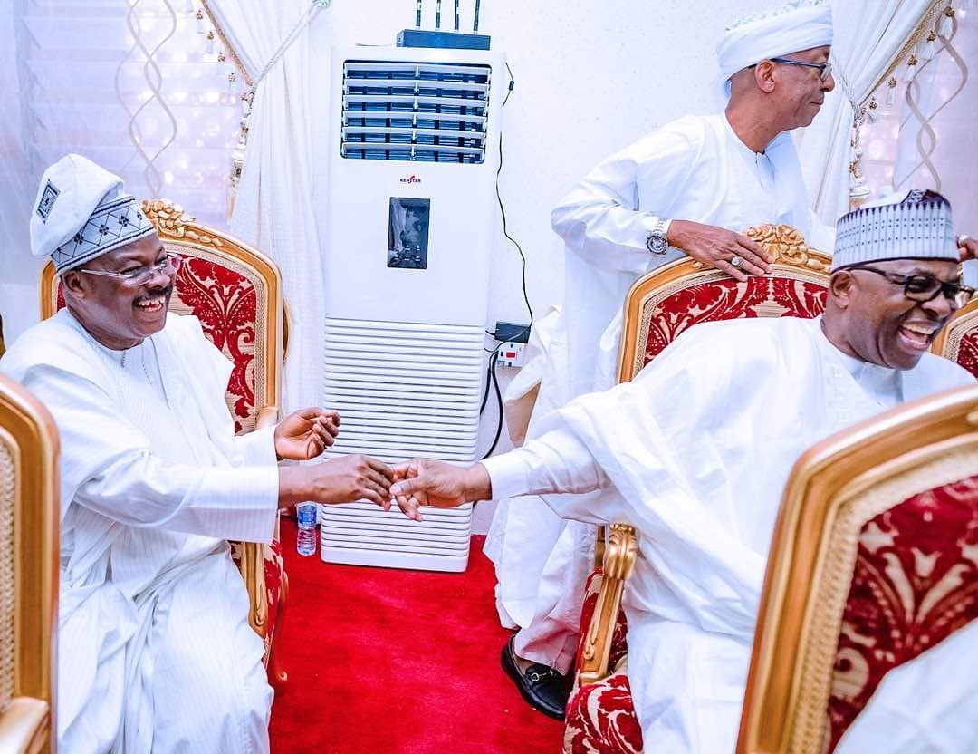 President Buhari attends Fatima Dangote & Jamil Abubakar's Wedding