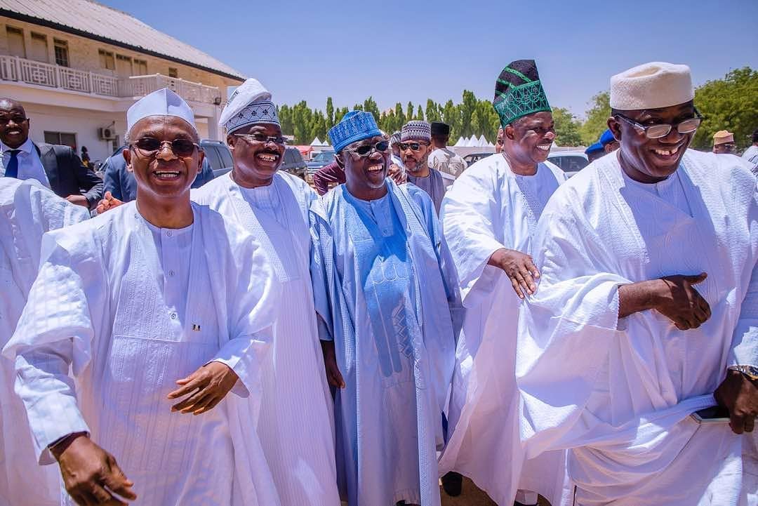 President Buhari attends Fatima Dangote & Jamil Abubakar's Wedding