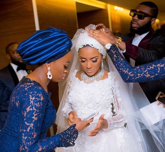 Photos of Bill Gates at the wedding of Africa's richest man, Aliko Dangote's daughter, Fatima