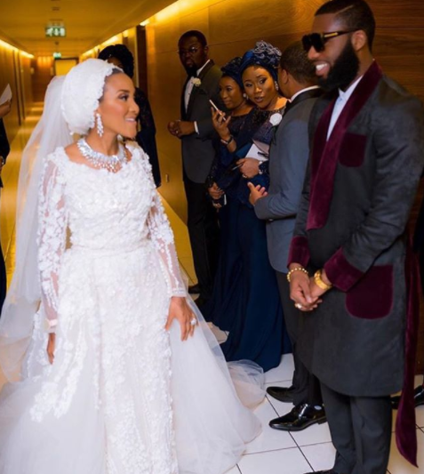 Photos of Bill Gates at the wedding of Africa's richest man, Aliko Dangote's daughter, Fatima