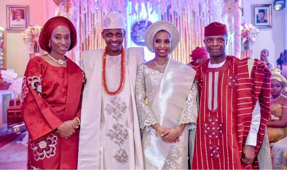 Photos From Osinbajo daughter's Engagement In Aso Rock