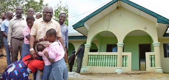 Primary School Best Graduating Student Gets New House As Gift In Port-Harcourt.