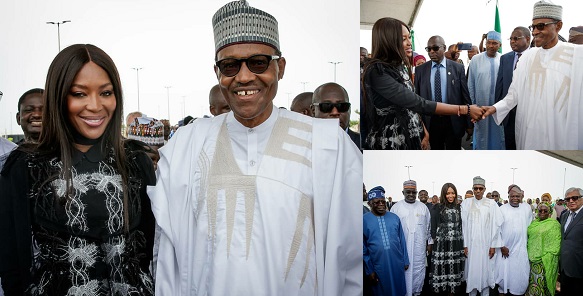Naomi Campbell claims Pres. Buhari invited her to Lagos... Presidency replies...