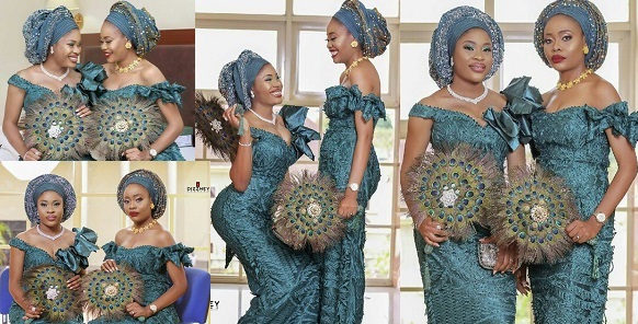 Beautiful Twin Sisters Wed on The Same Day In Calabar