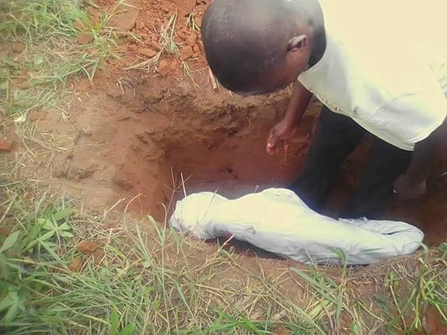 Two pupils who were brutally hacked to death by mentally deranged man, laid to rest in Ogun. (Photos)