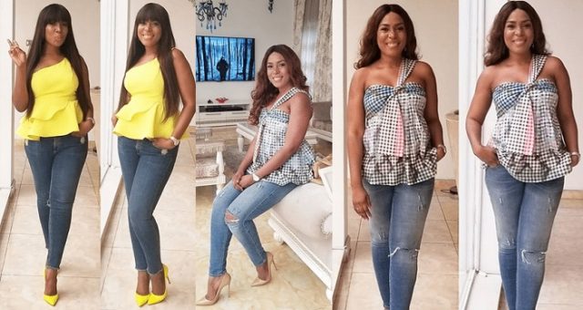 Linda Ikeji is now hiding her fingers in new photos... Fans suspect she's Pregnant