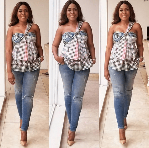 Linda Ikeji is now hiding her fingers in new photos... Fans suspect she's Pregnant