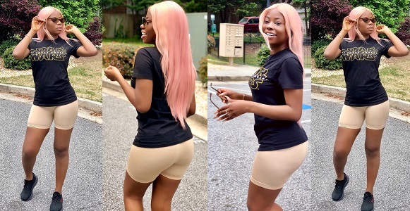 Sophia Momodu flaunts sexy curves in nvde coloured leggings. (Photos)