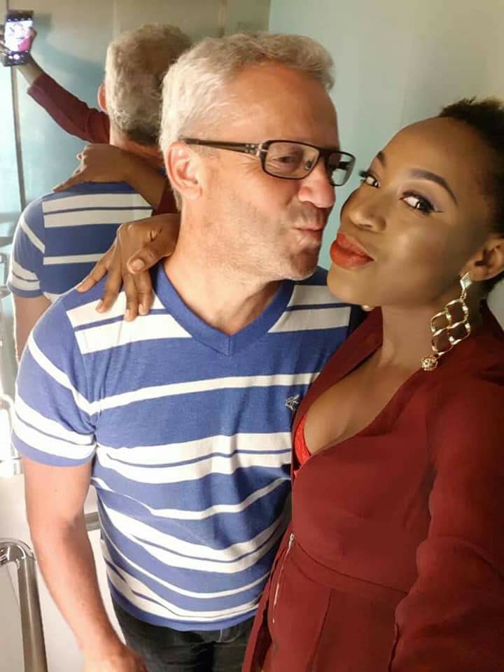 Killer husband of Nigerian singer, Alizee and her child, pictured in handcuffs as investigation is ongoing.