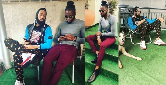 #BBNaija: Teddy A spotted with Phyno; another possible collaboration perhaps?!