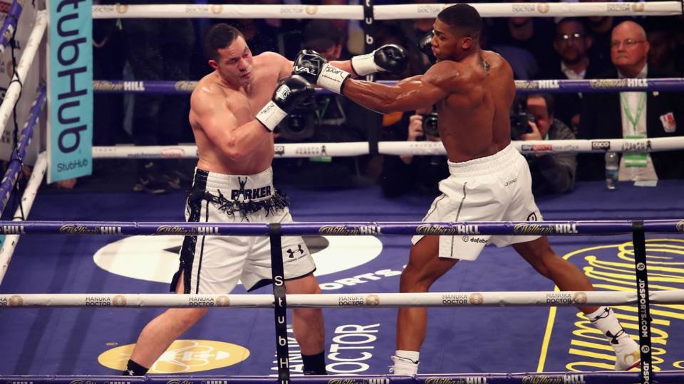 Victory is Sweet: Anthony Joshua is $20m richer after defeating Joseph Parker
