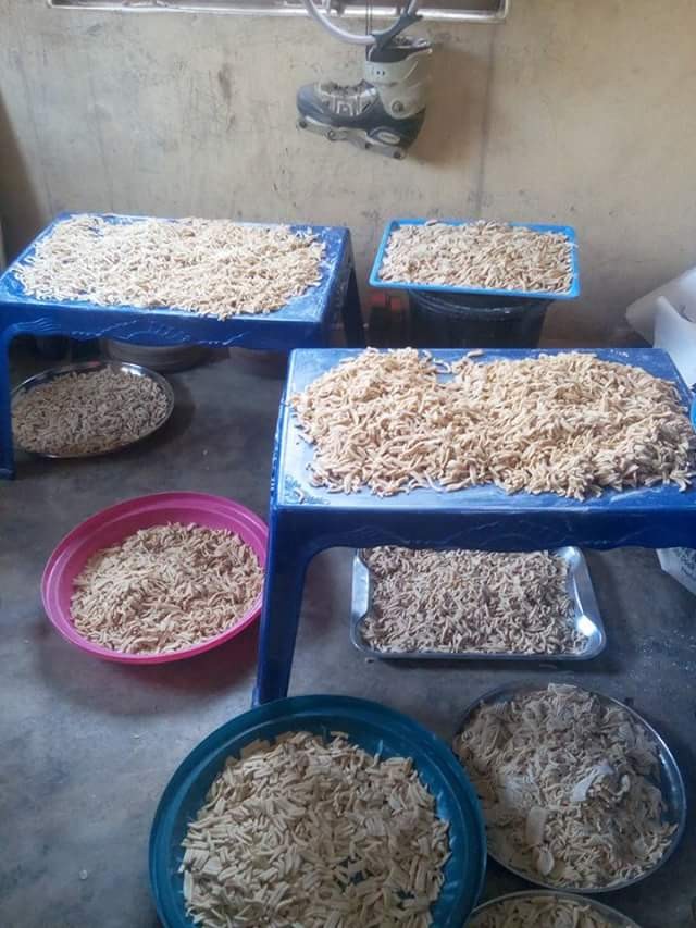 'We are not Lazy' - Nigerian youths reply President Buhari, share photos of their handiwork