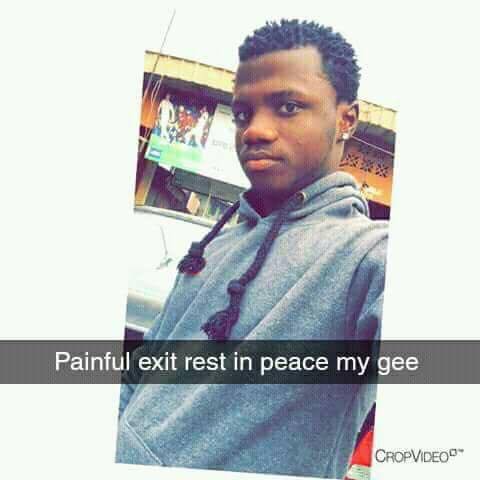 Young Nigerian Guy Dies After Overdosing On A Combination Of Illicit Drugs In Lagos called 'Gutter Water' (photos)