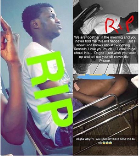 Young Nigerian Guy Dies After Overdosing On A Combination Of Illicit Drugs In Lagos called 'Gutter Water' (photos)