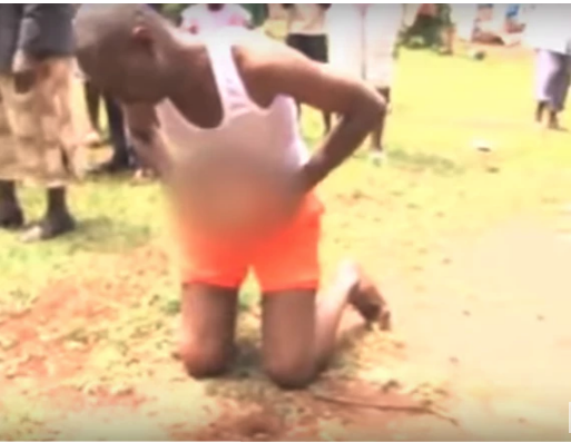 Houseboy sleeps with employer's wife, releases maggots from his private part (Video)