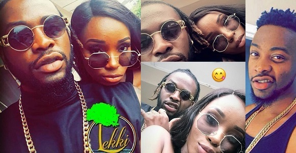 #BBNaija: New loved up photos of evicted housemates, BamBam and Teddy A.