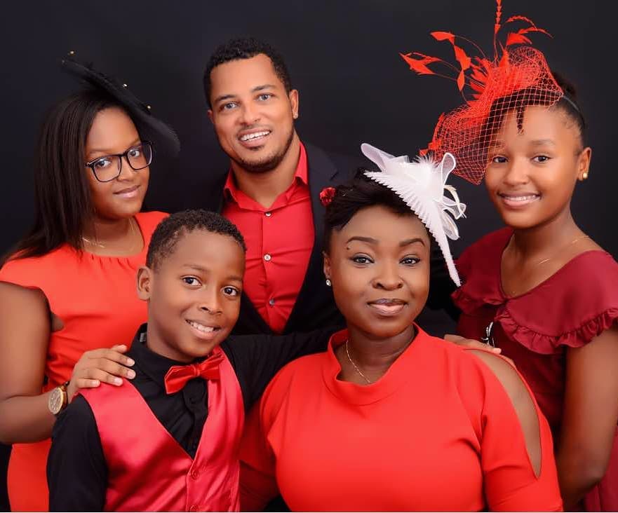 Van Vicker shares photos of his family, shows off his kids