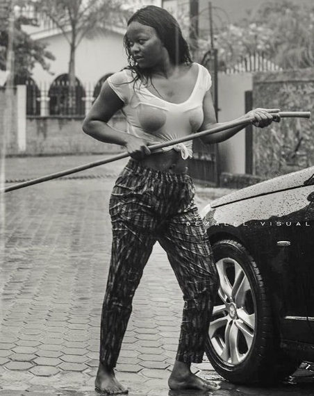 Nigerian Actress, Kehinde Bankole releases wet and stunning photos .