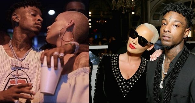 Amber Rose reveals she is still in love with Rapper, 21 Savage (Photo)